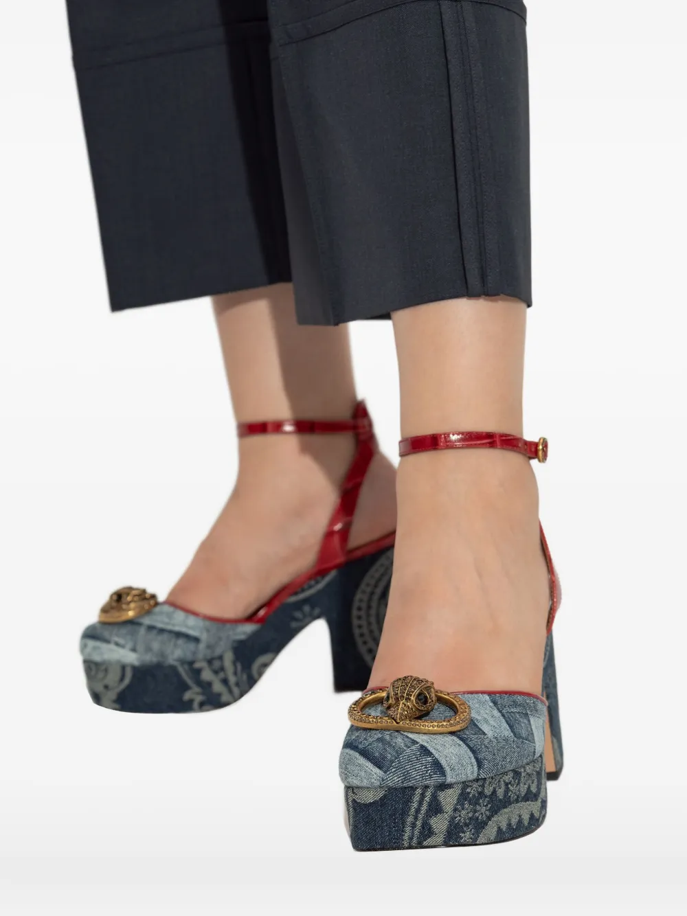 Kurt Geiger London 105mm Chelsea Closed pumps Blue
