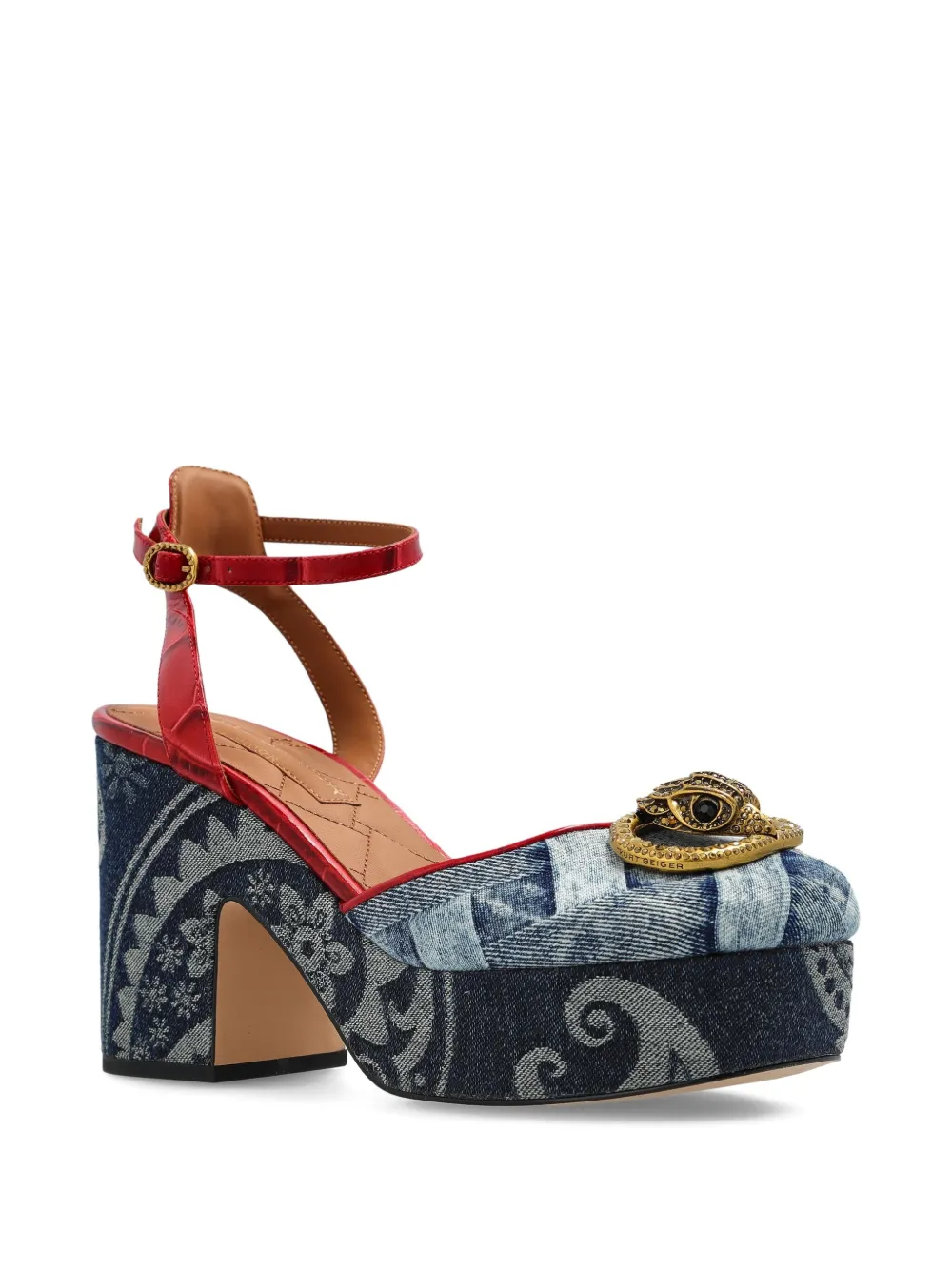 Kurt Geiger London 105mm Chelsea Closed pumps Blue