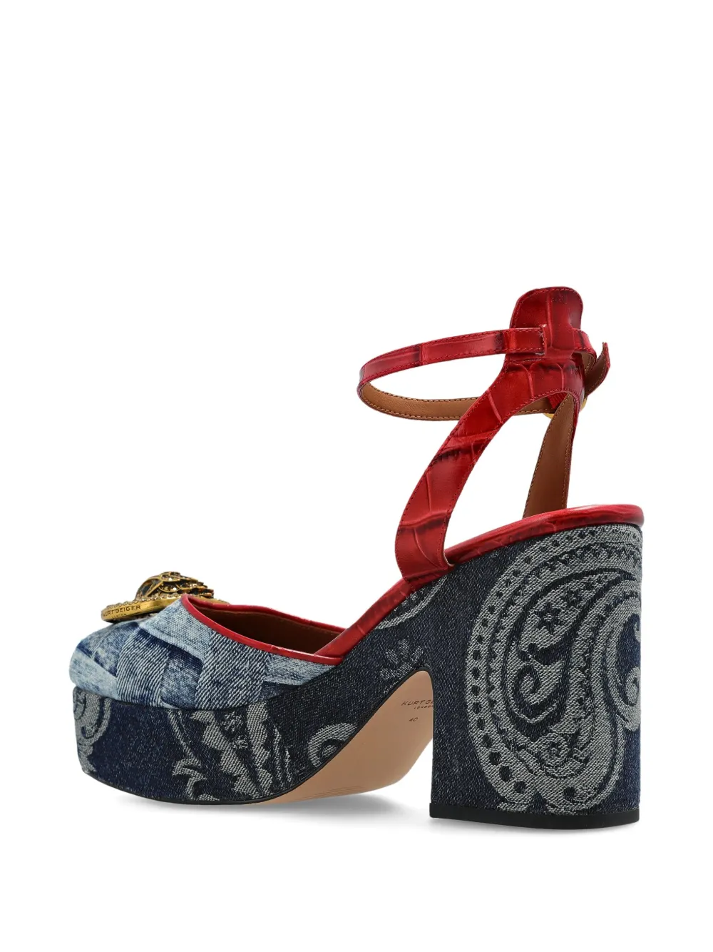 Kurt Geiger London 105mm Chelsea Closed pumps Blue