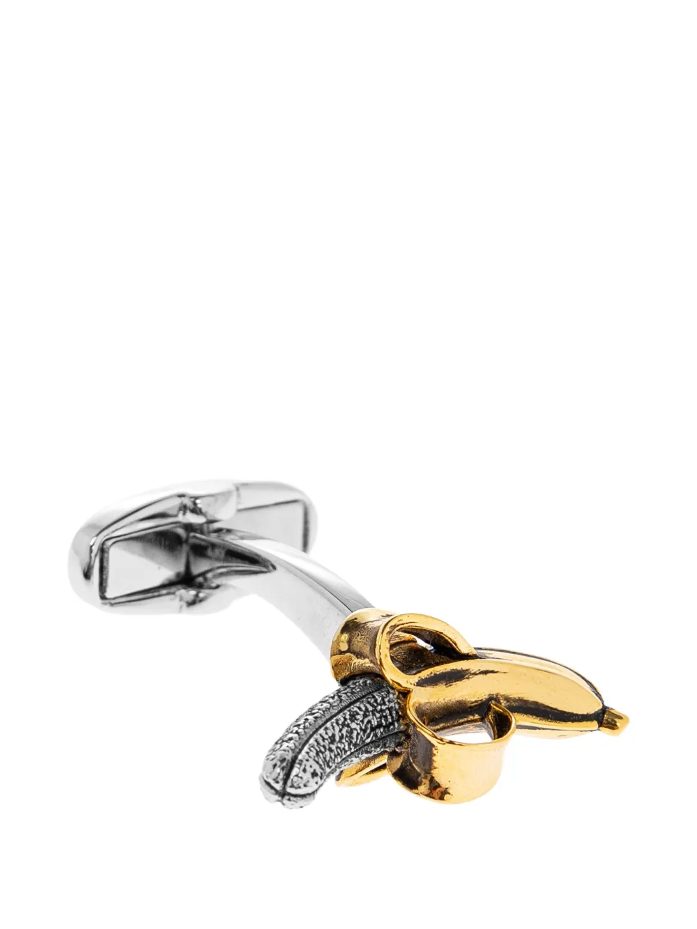 Paul Smith Manchetknopen met bananenschil Zilver