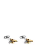 Paul Smith banana-peel cufflinks - Silver