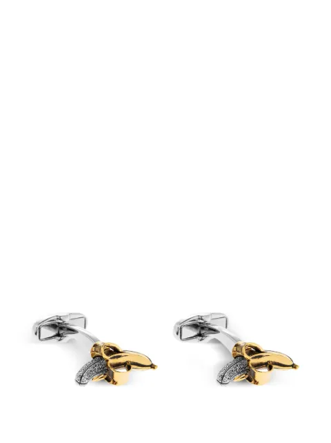 Paul Smith banana-peel cufflinks