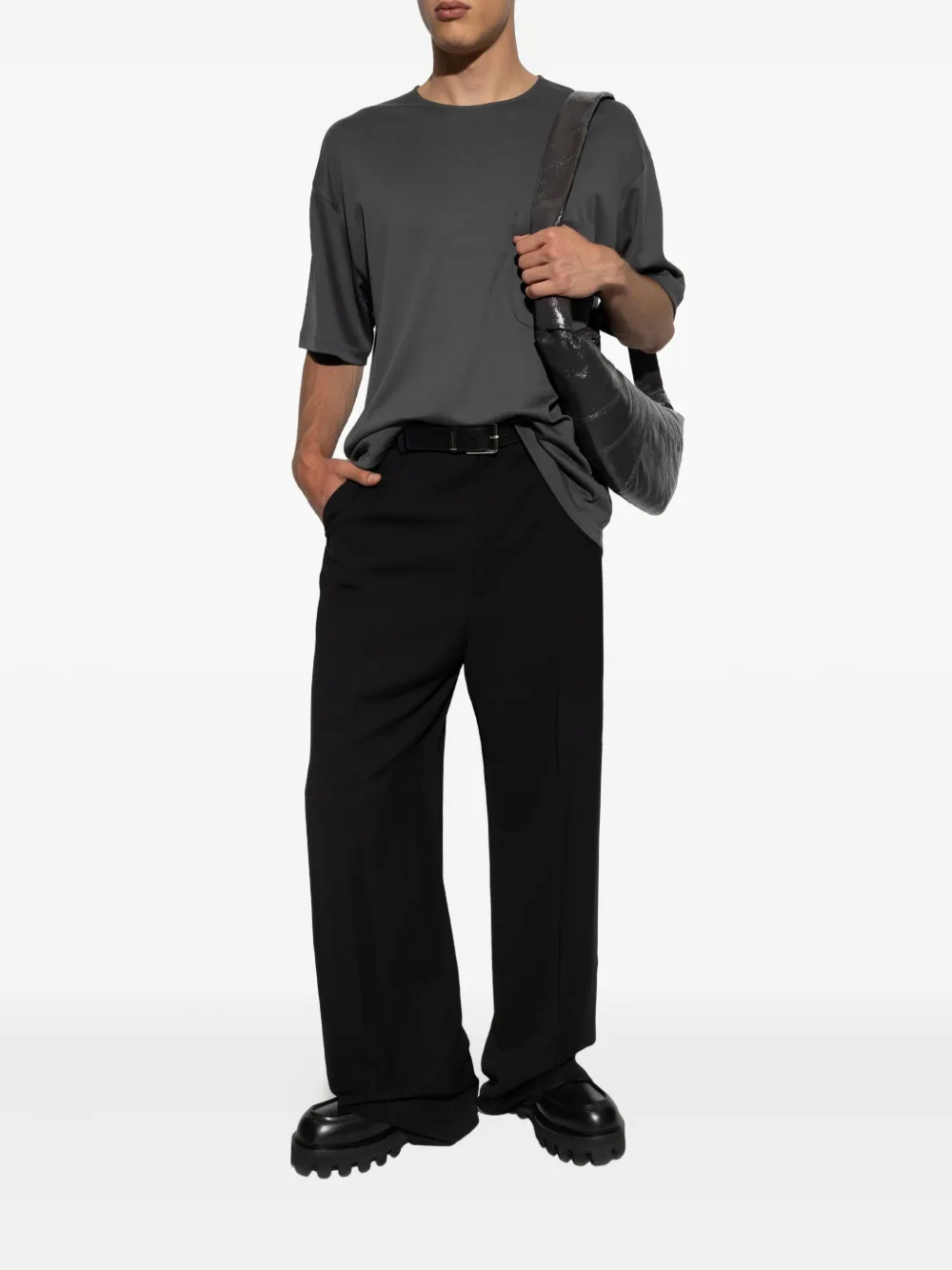 LEMAIRE pocket short-sleeve T-shirt Grijs