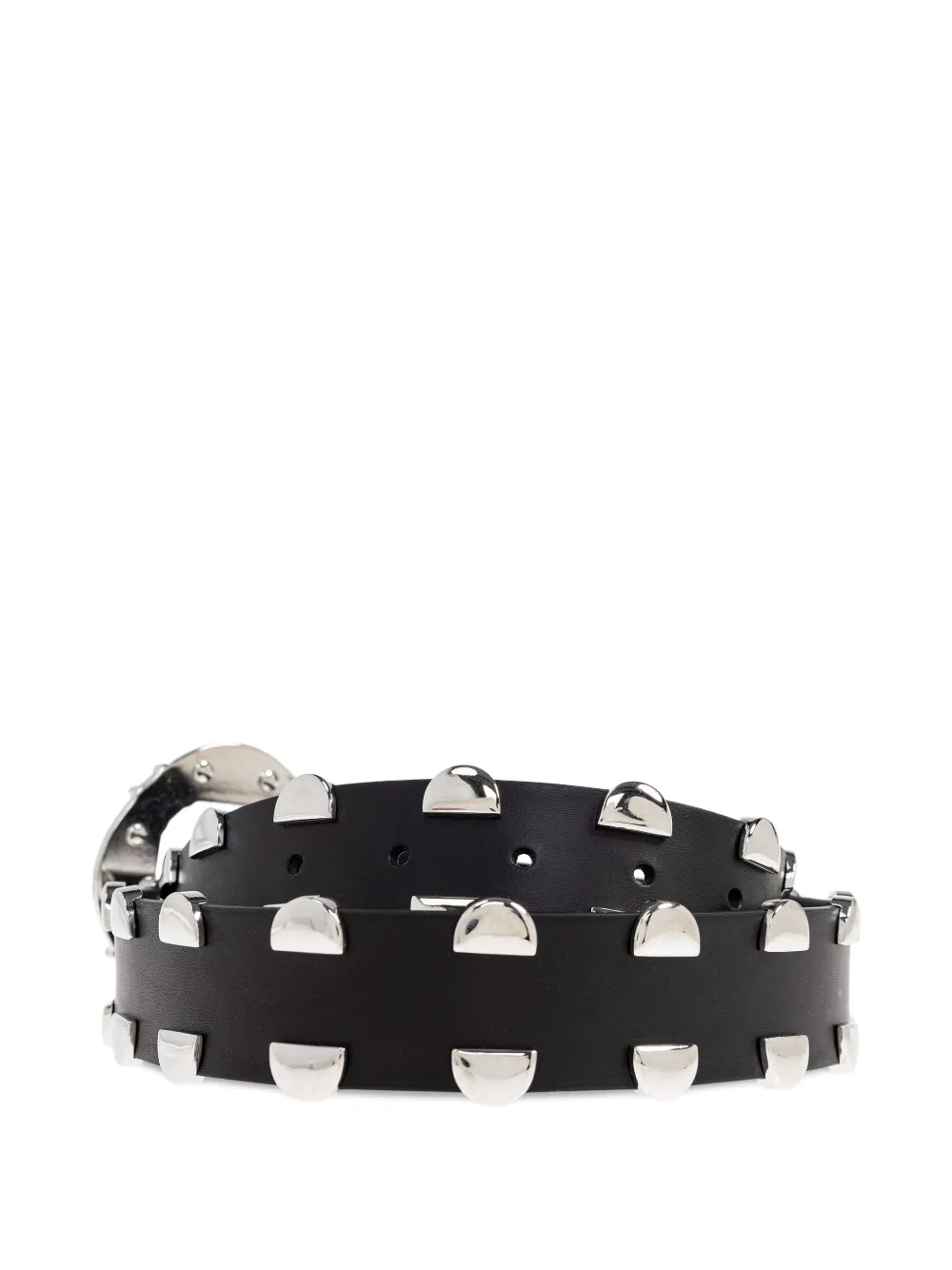 IRO Riem met ronde gesp en studs Zwart