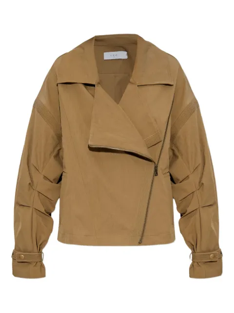 IRO Harper diagonal-zip biker jacket