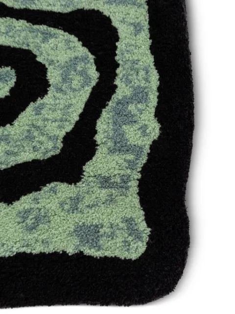 Carhartt WIP Helix spiral-pattern rug (75cm x 70cm)