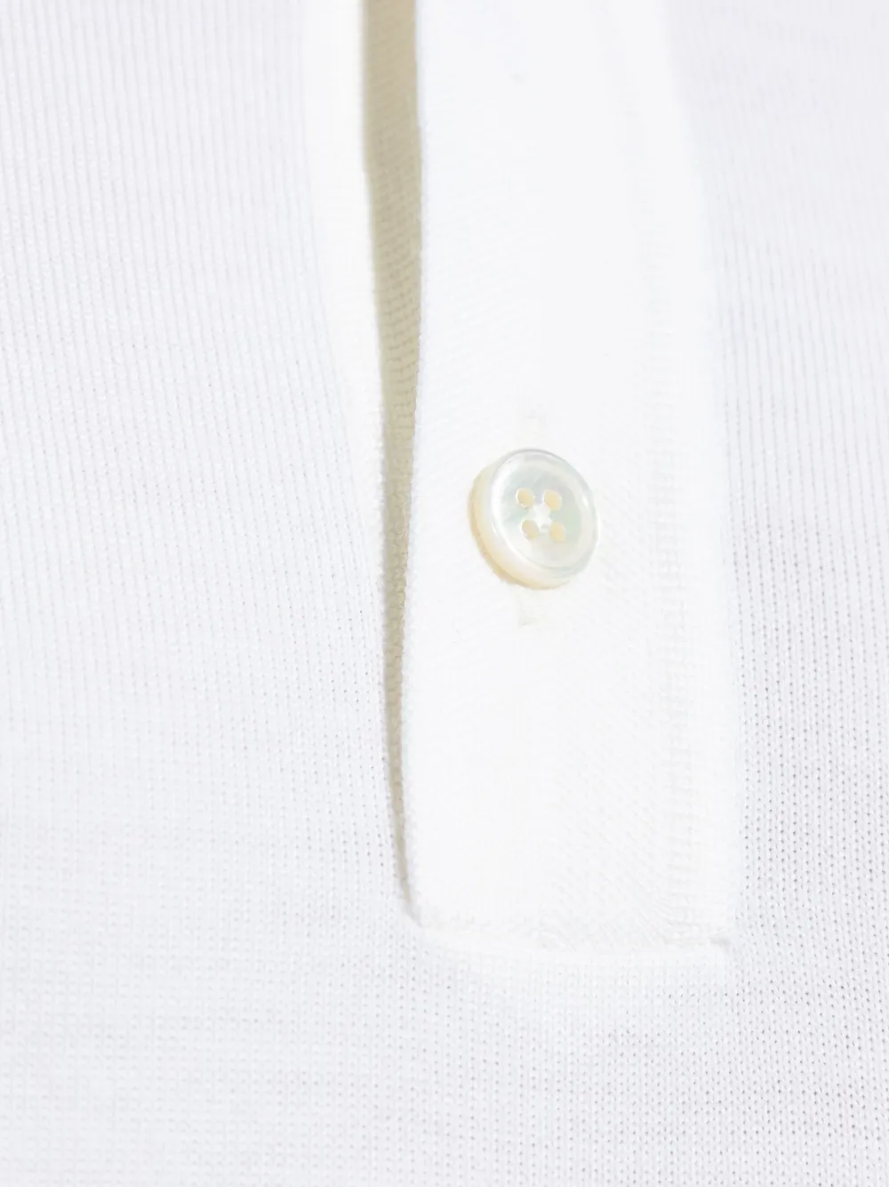 TOM FORD short-sleeved polo shirt Wit