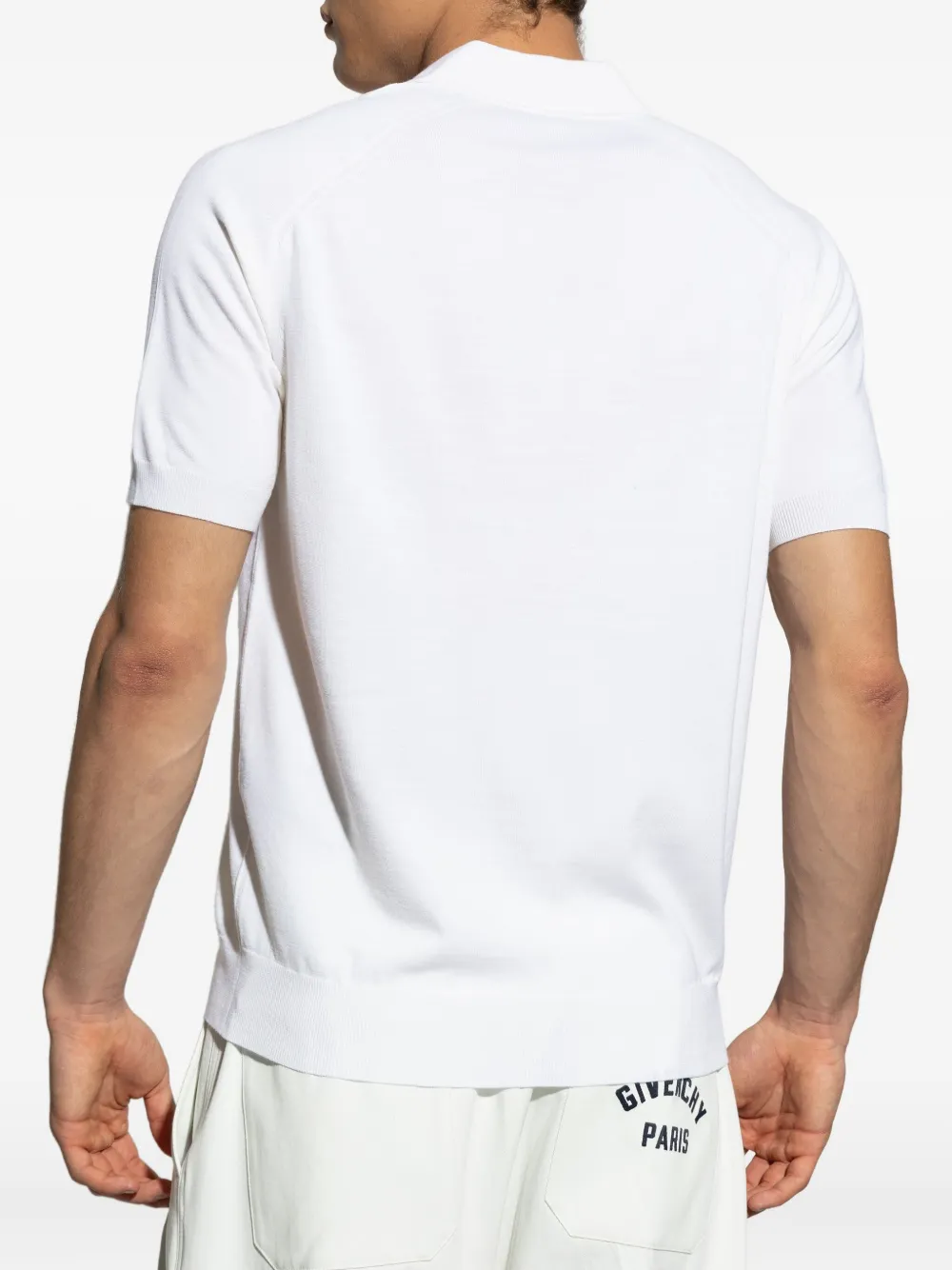 TOM FORD short-sleeved polo shirt Wit
