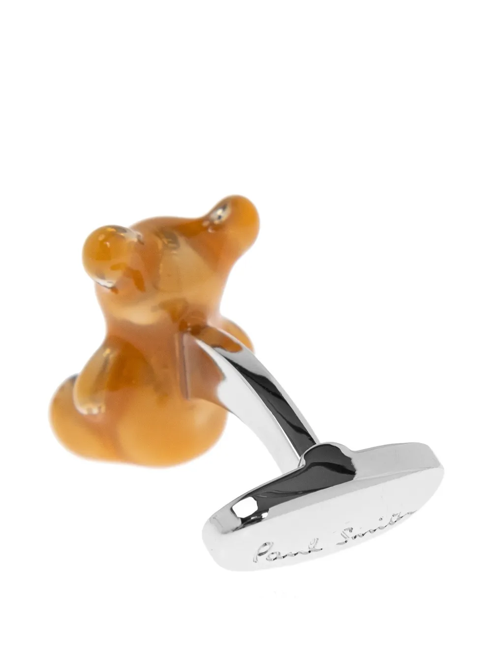 Paul Smith teddy bear cufflinks Zilver