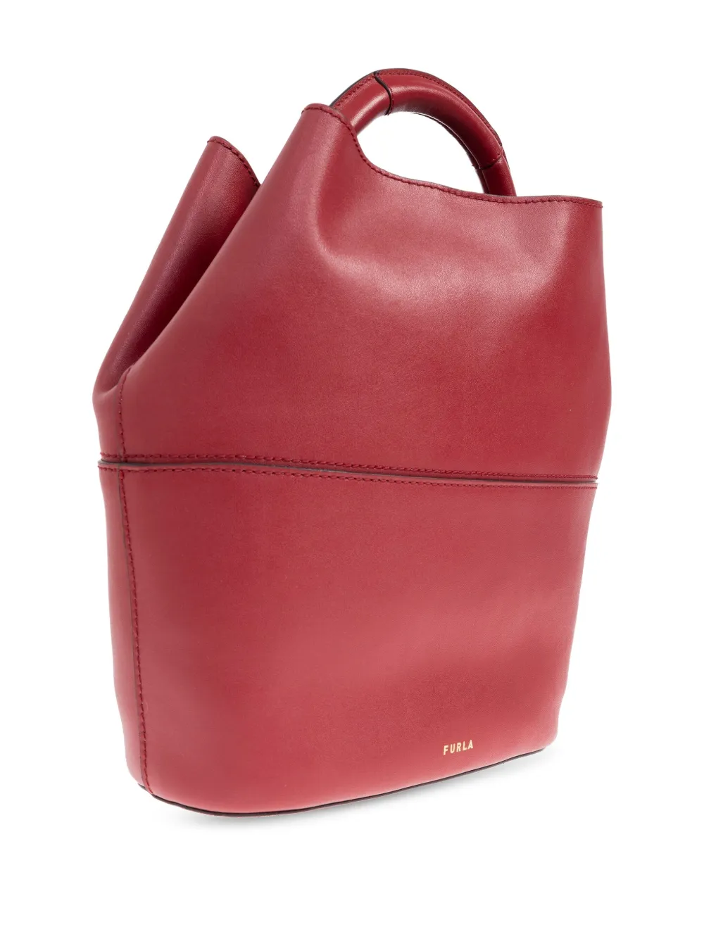 Furla Sfera leren bucket-tas Rood