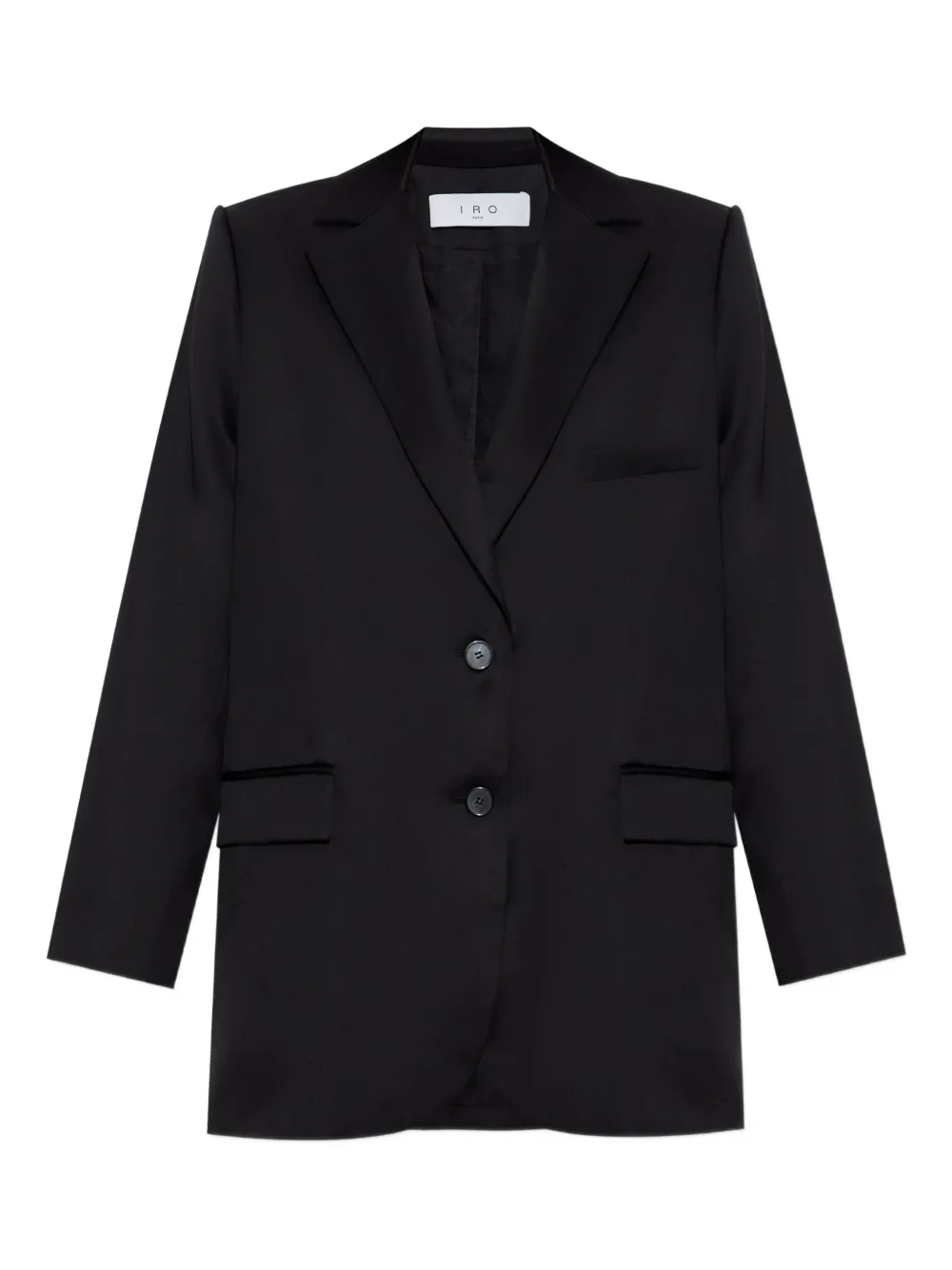 IRO Douny notched-lapel blazer Zwart