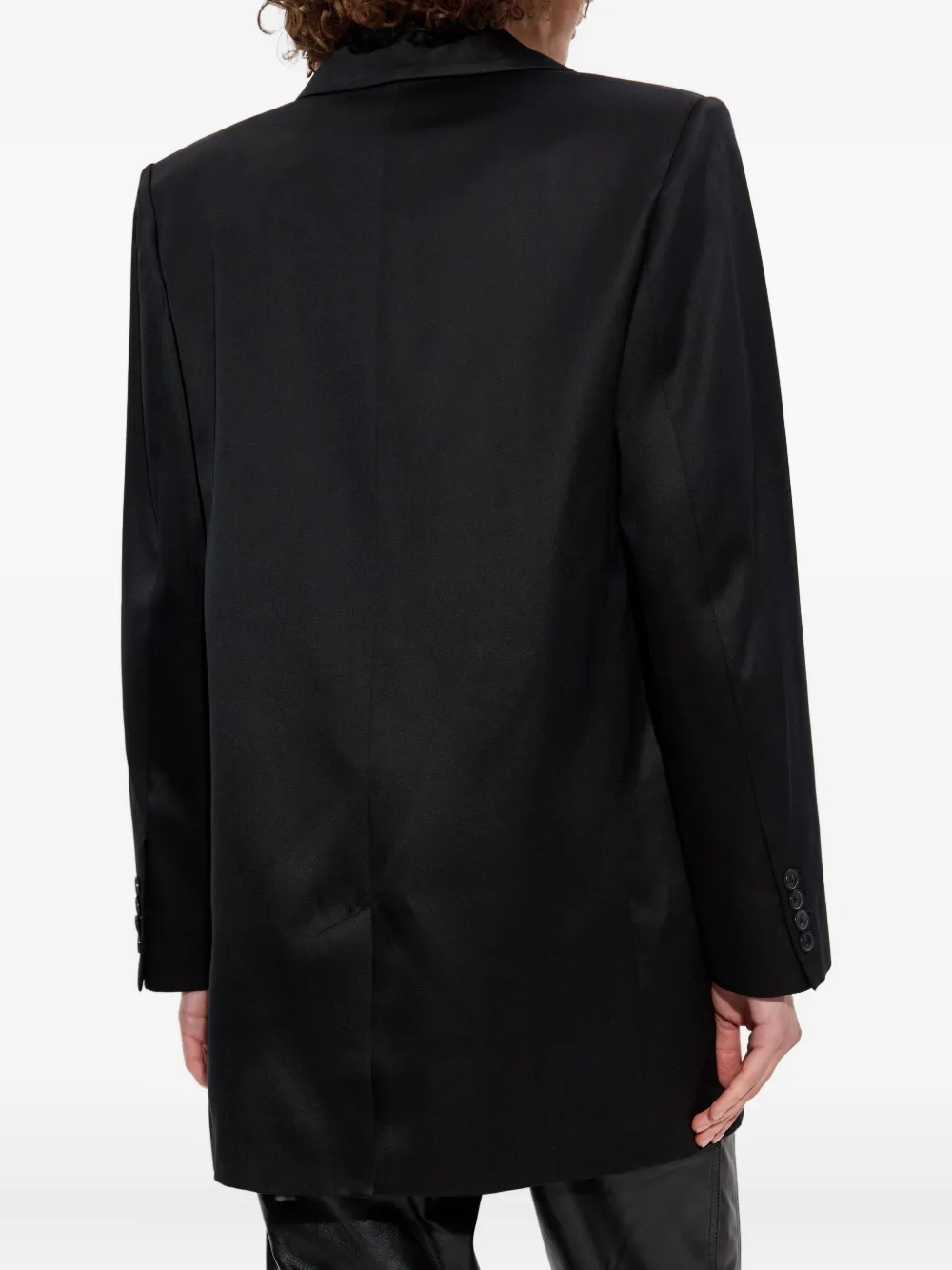 IRO Douny notched-lapel blazer Zwart
