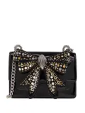 Kurt Geiger London small Bow Shoreditch leather cross body bag - Black