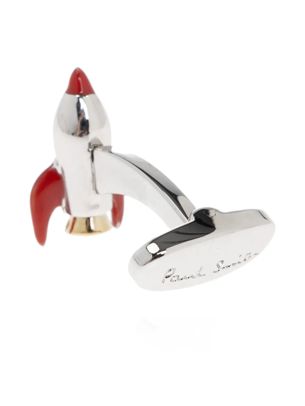 Paul Smith Manchetknopen met raket patroon Zilver