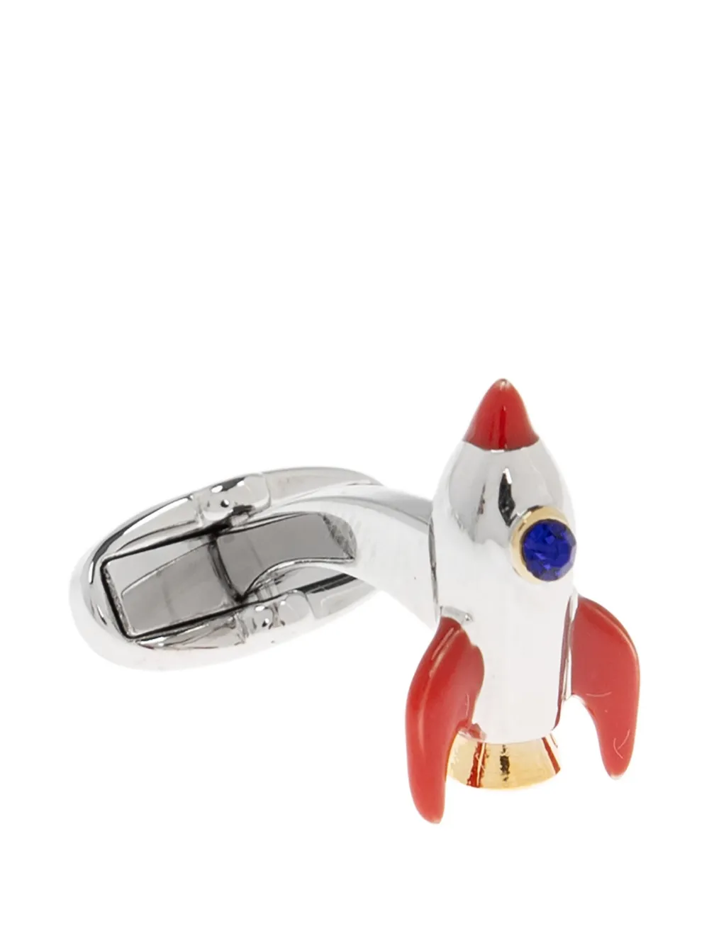 Paul Smith Manchetknopen met raket patroon Zilver