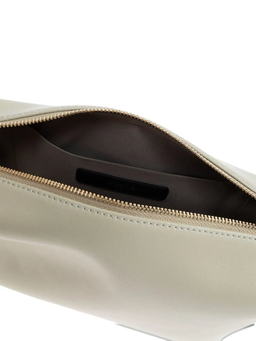 Furla mini Nuvola chain-strap crossbody bag Beige