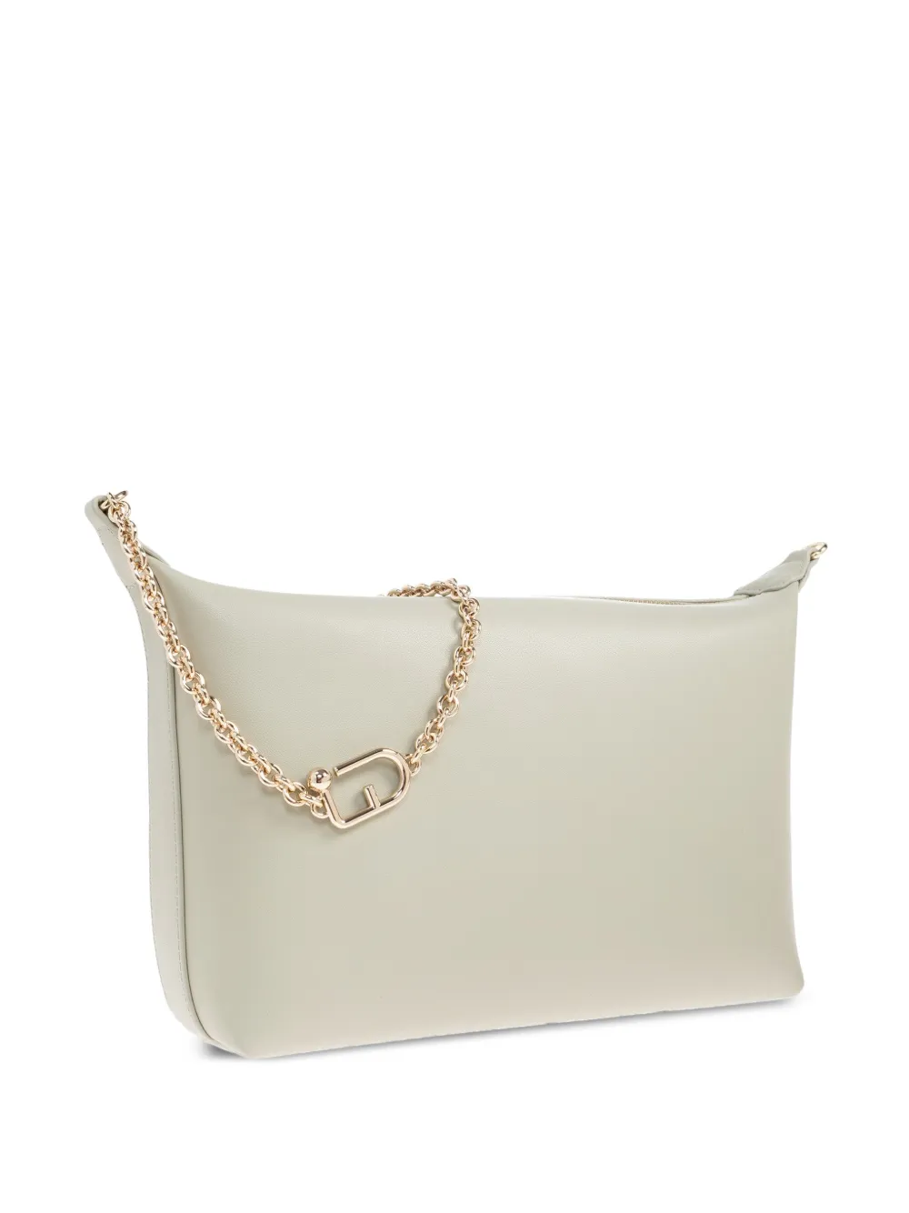 Furla mini Nuvola chain-strap crossbody bag Beige