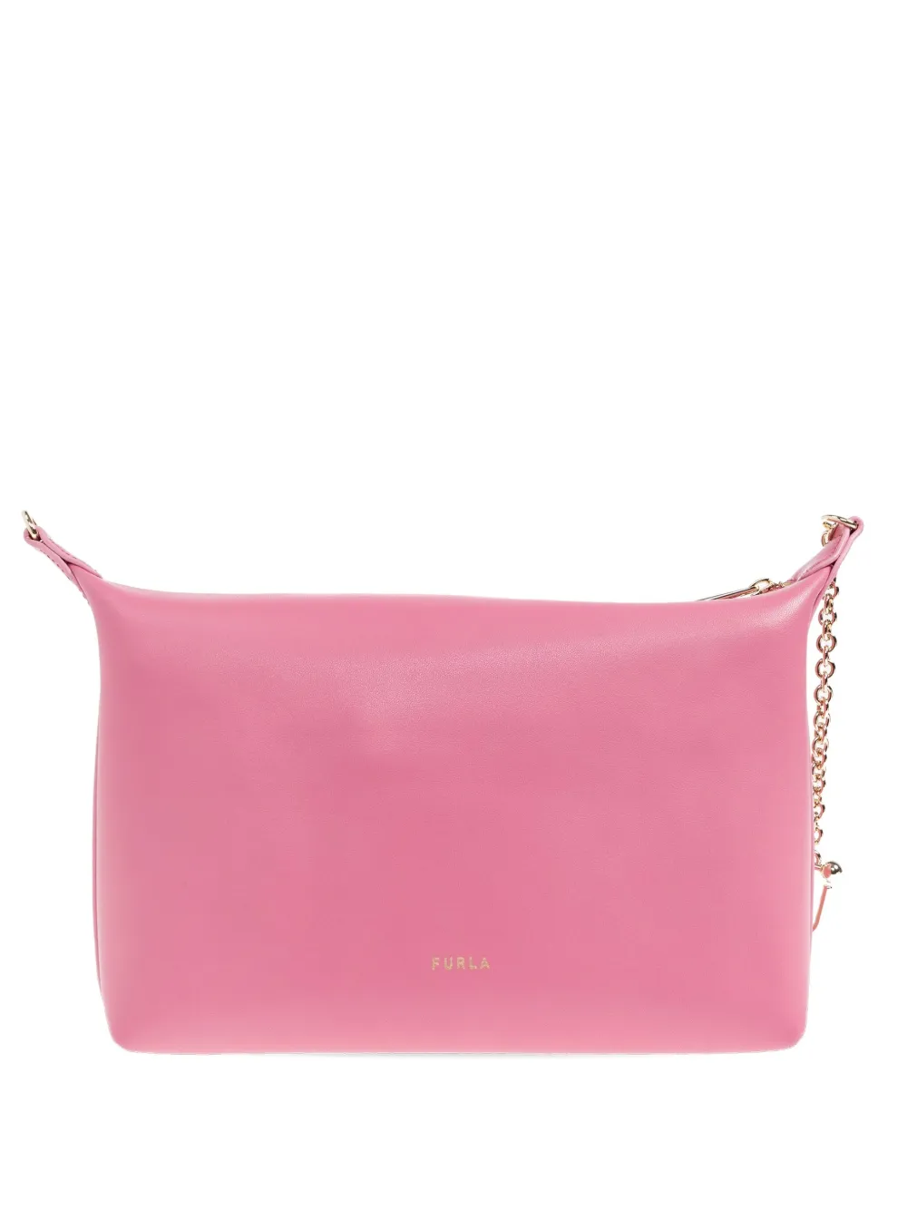Furla Mini Nuvola Chain-strap Tote Bag In Pink