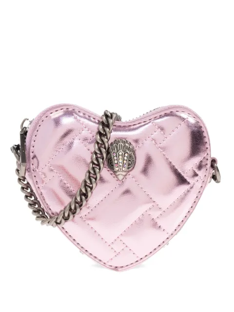Kurt Geiger London mini heart-shaped quilted crossbody bag