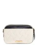 Kurt Geiger London dual-zip quilted shoulder bag - White