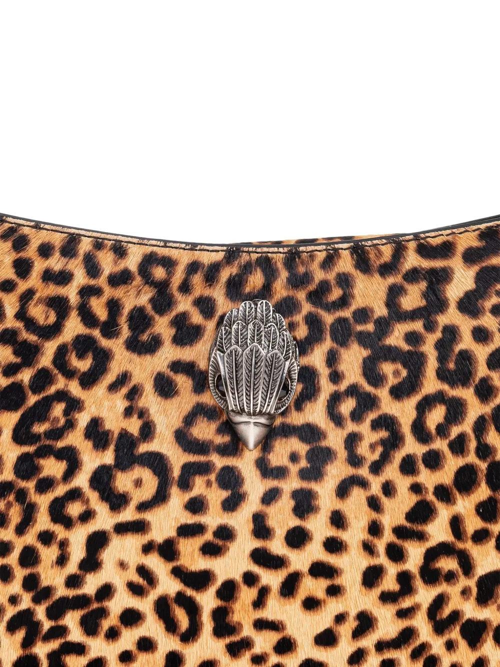 Kurt Geiger London Bond leopard-print shoulder bag Bruin