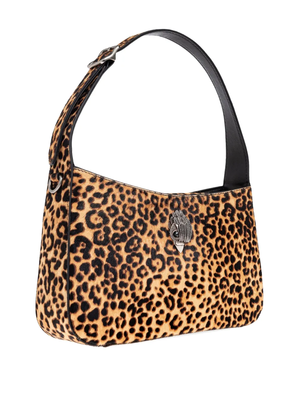 Kurt Geiger London Bond leopard-print shoulder bag Bruin