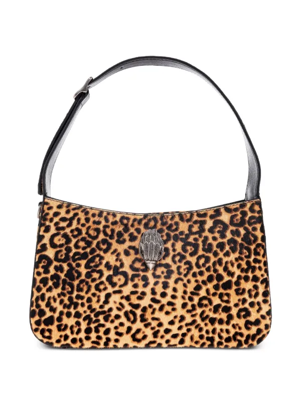 Kurt Geiger London Bond leopard-print Shoulder Bag Brown FARFETCH IN