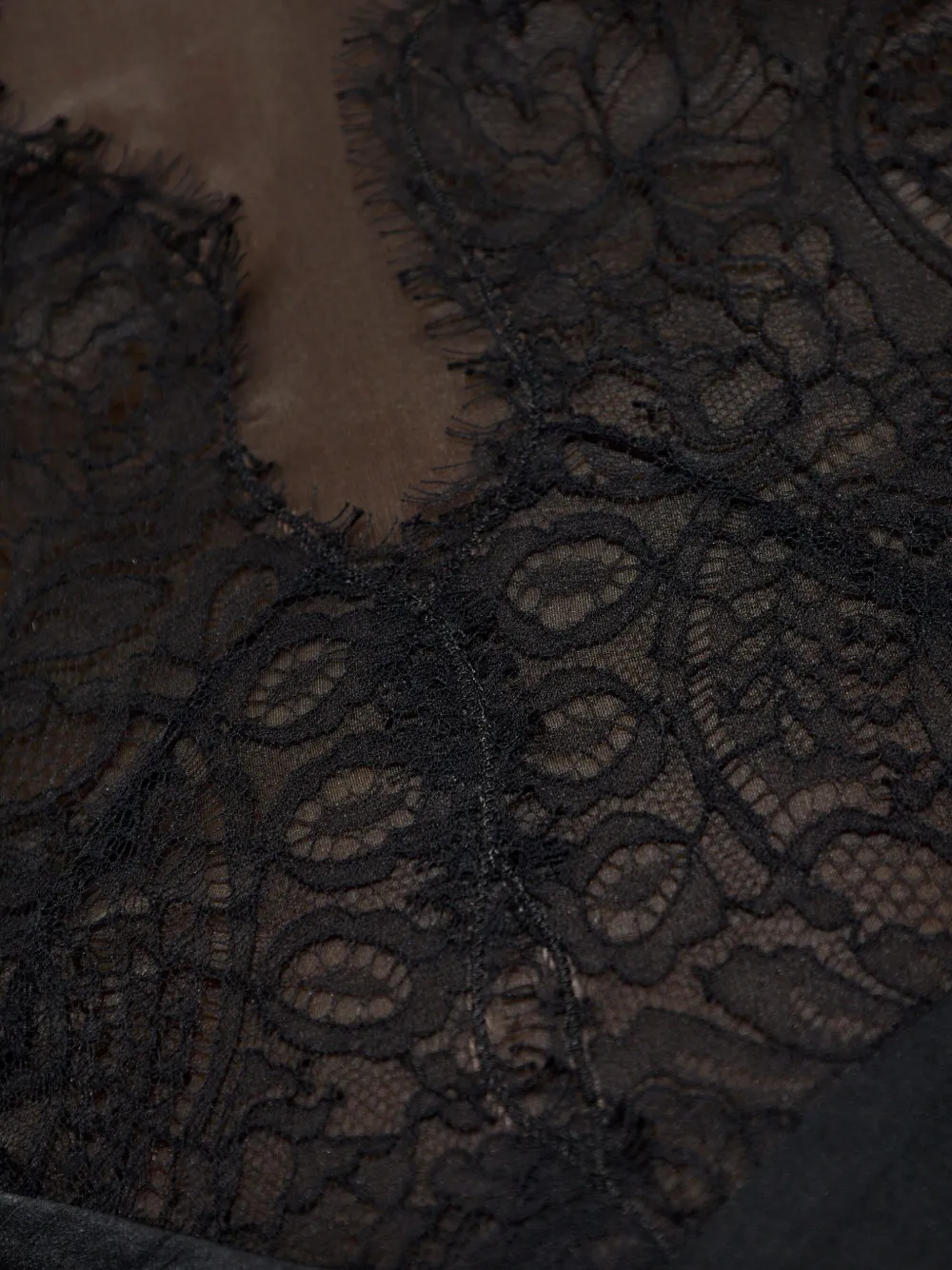 Iro Lace-insert Midi Slip Dress In Black