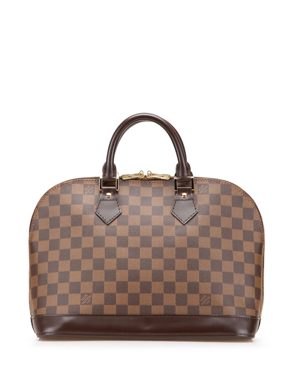 Louis Vuitton Pre-Owned 2005 ダミエ エベヌ アルマ PM ハンドバッグ - ブラウン Louis Vuitton Pre-Owned 2005 ダミエ エベヌ アルマ PM ハンドバッグ - ブラウン