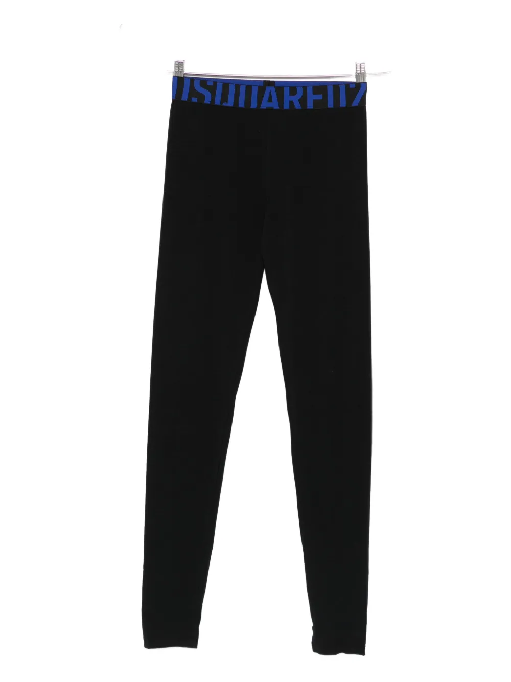 Dsquared2 Logo-waistband Leggings In Black