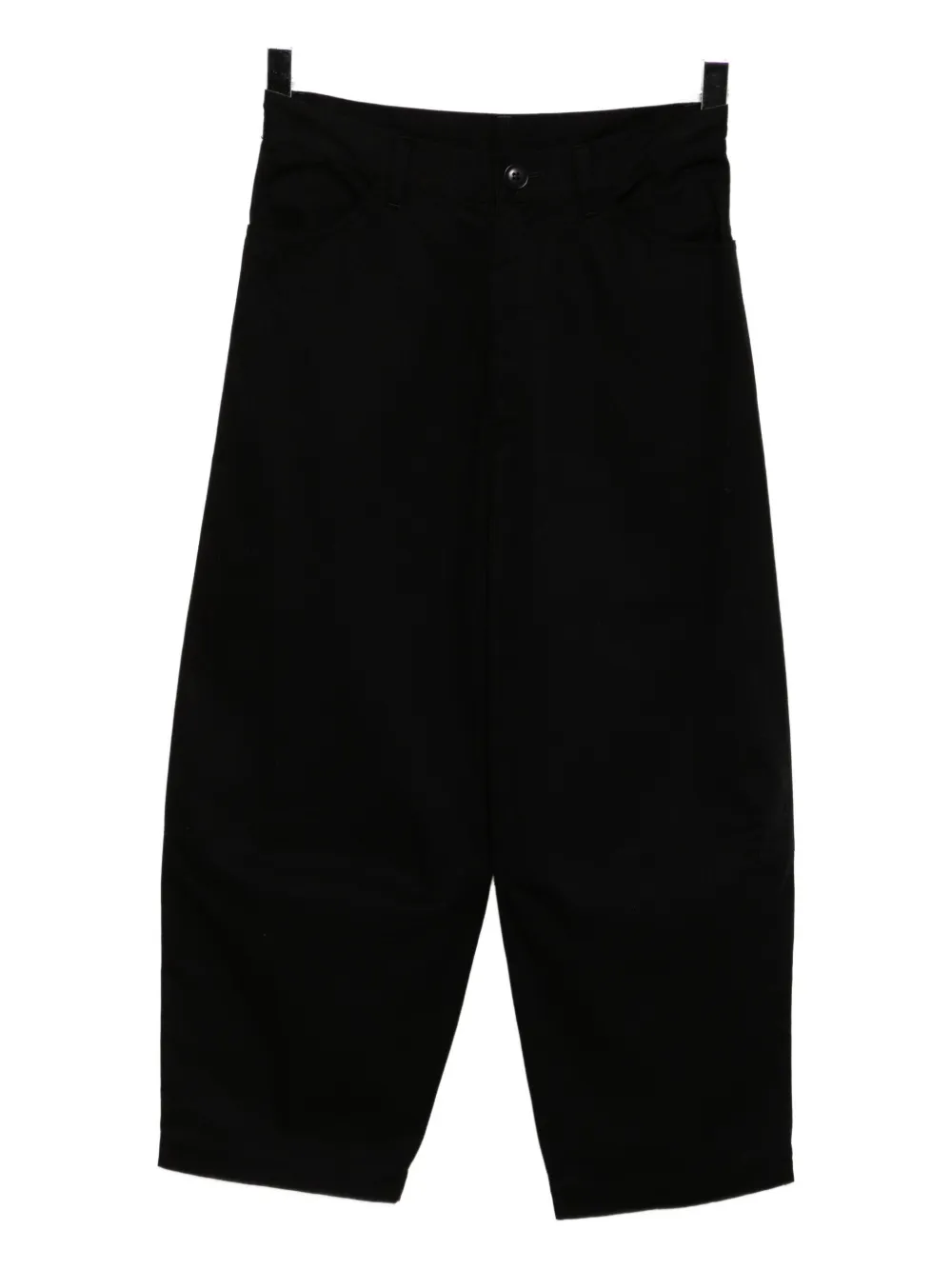 Y's Cotton Trousers In Black