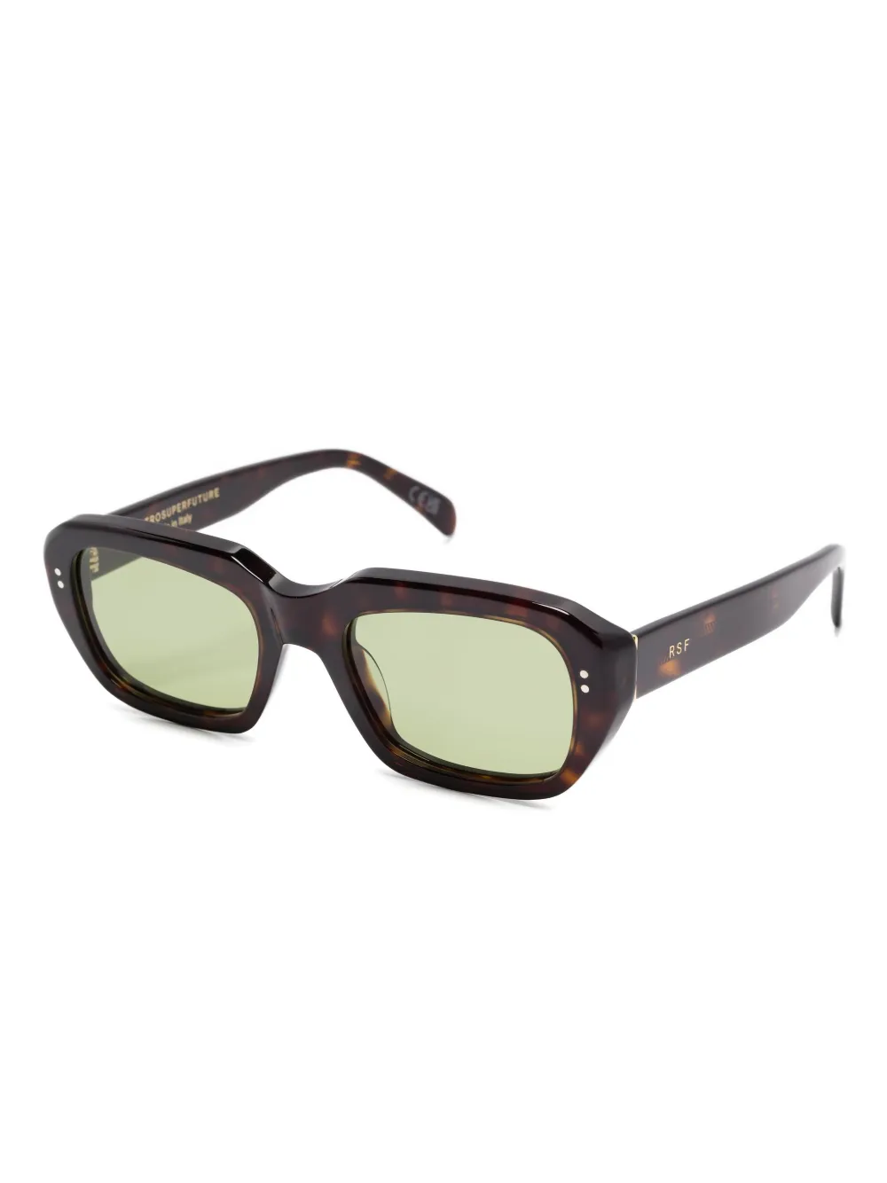 Retrosuperfuture Miles rectangle-frame sunglasses Bruin