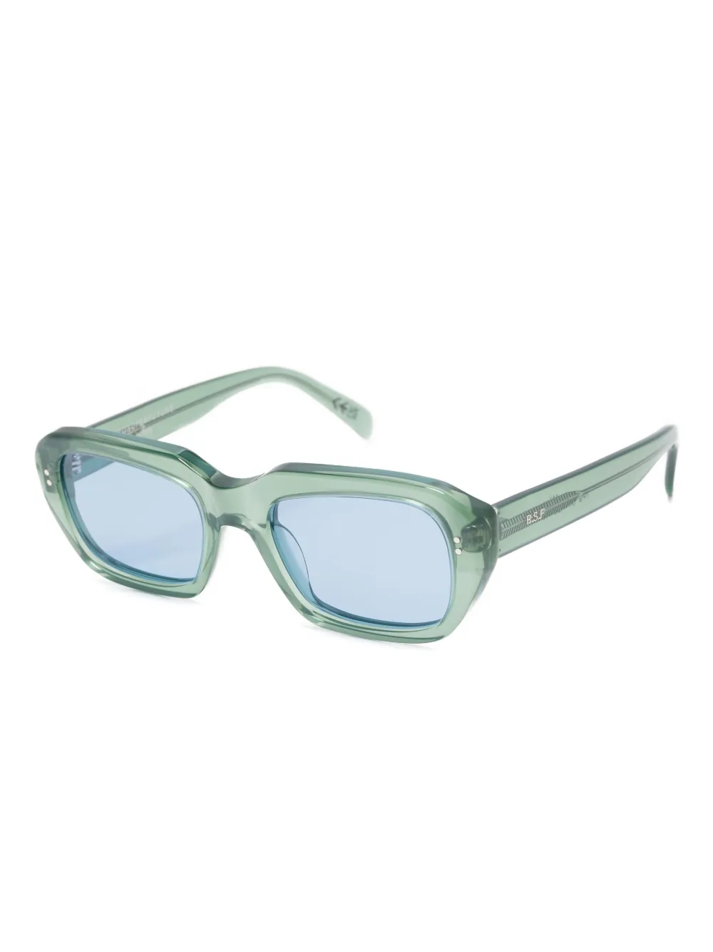 Retrosuperfuture Miles rectangle-frame sunglasses Blauw