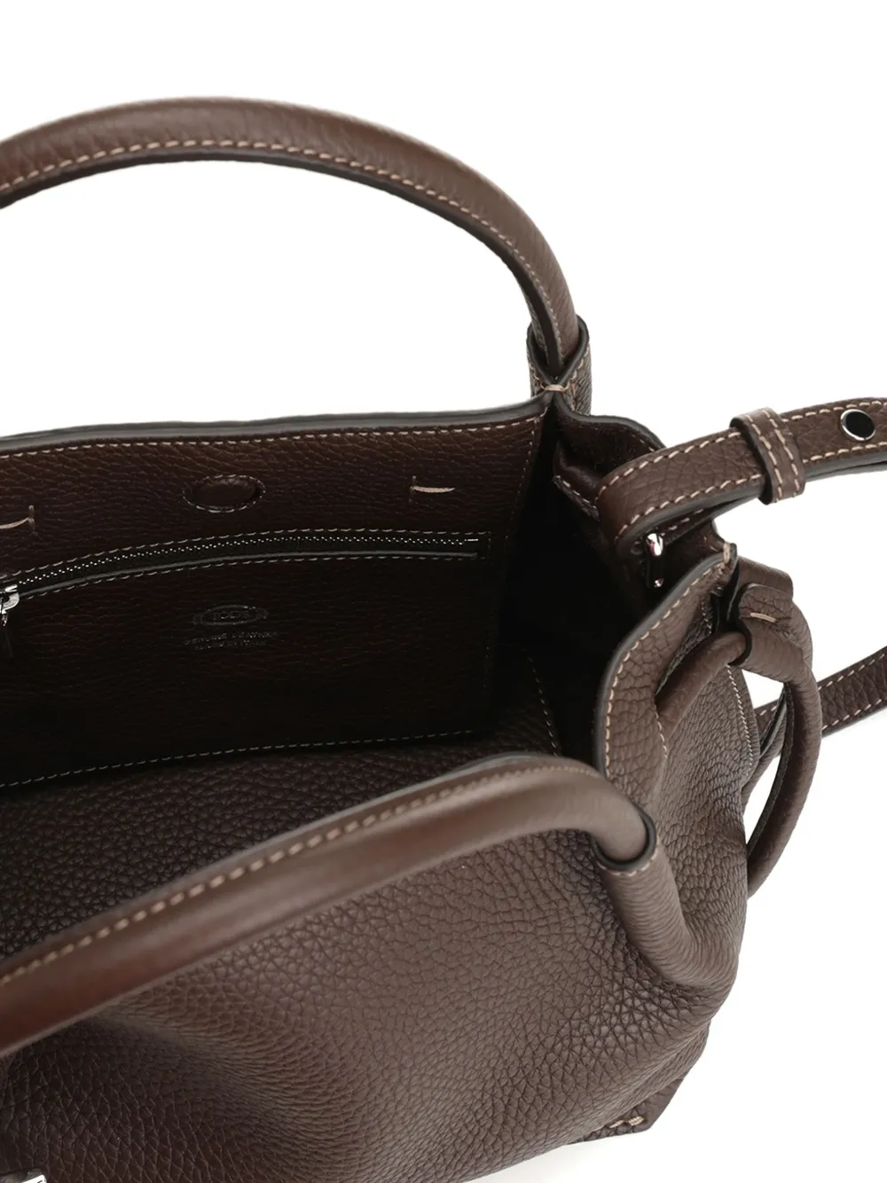 Tod's Bucket-tas met logobedel Bruin
