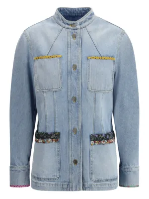 valentino garavani ヴァレンティノ デニムジャケット Gジャン Valentino Garavani ヴァレンティノ ロックスタッズ デニム
