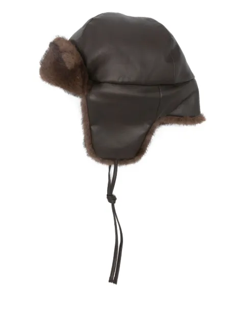 P.A.R.O.S.H. faux fur-trimmed beanie