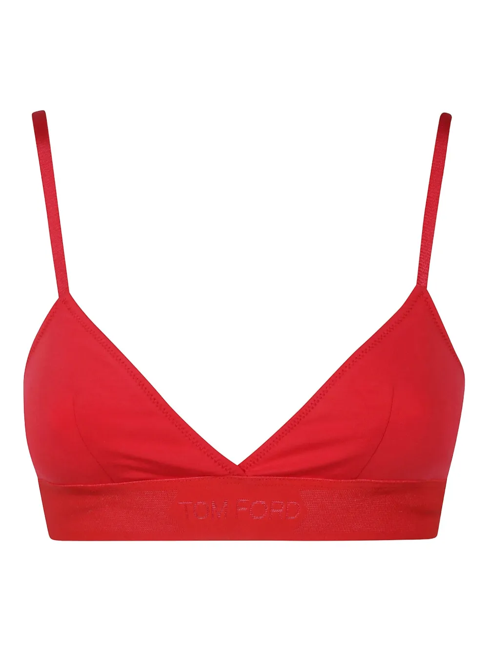 TOM FORD triangle-cup bra - レッド TOM FORD triangle-cup bra - レッド