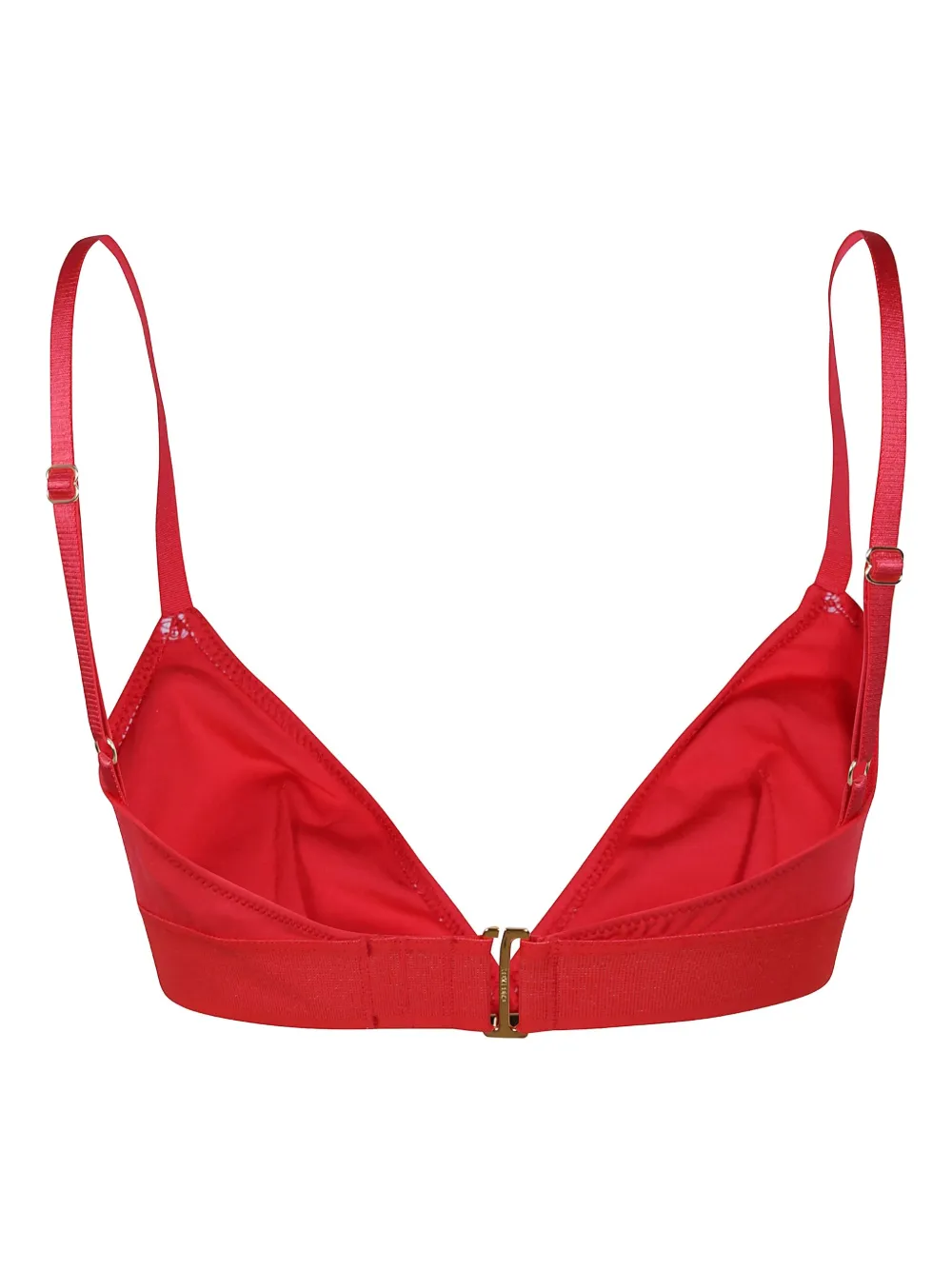 Tom Ford Triangle-cup Bra In Red