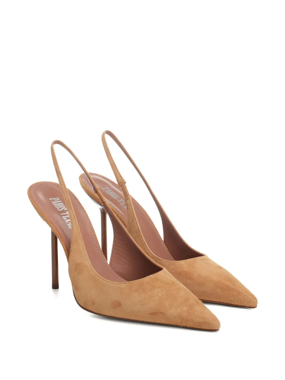 Paris Texas Lidia slingback pointed-toe pumps Neutrals