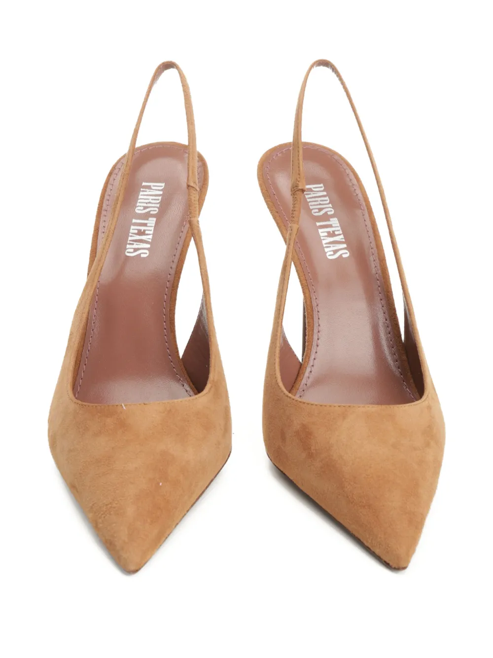 Paris Texas Lidia slingback pointed-toe pumps Neutrals