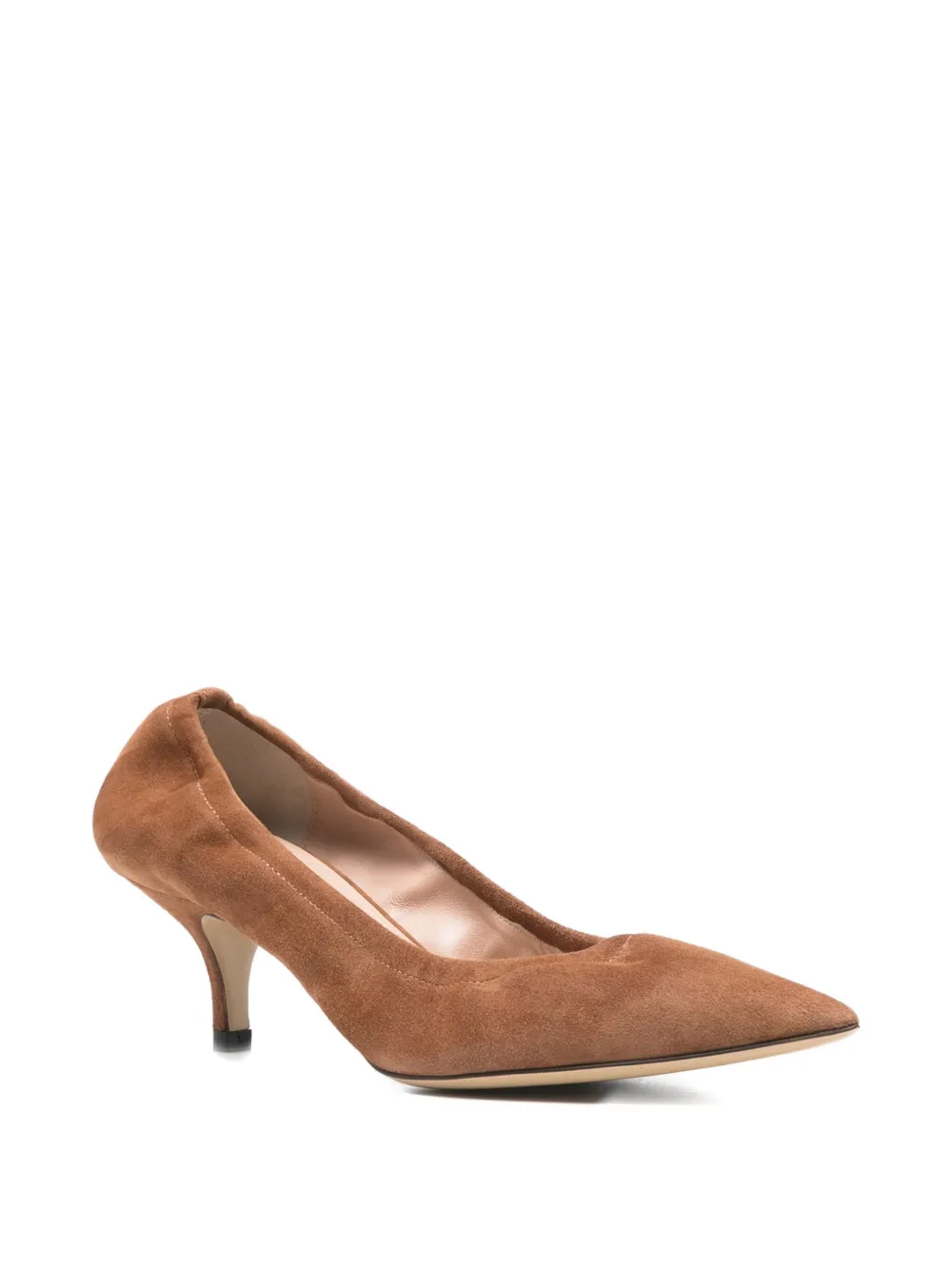 P.A.R.O.S.H. Pumps met puntige neus Bruin