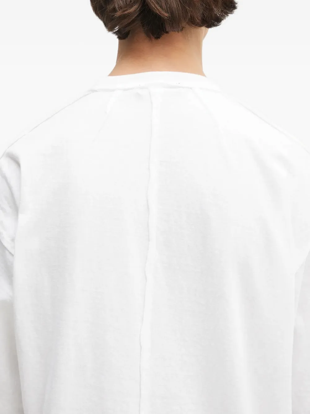 Undercover Raglan T-shirt met zak Wit