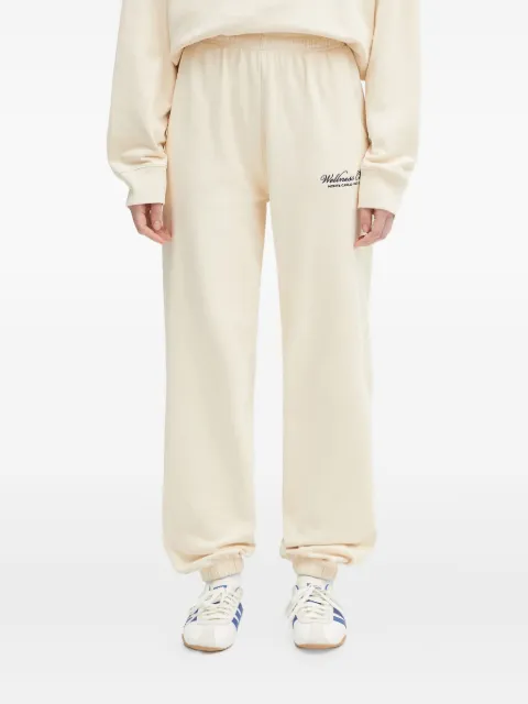 Sporty & Rich embroidered cuffed trousers