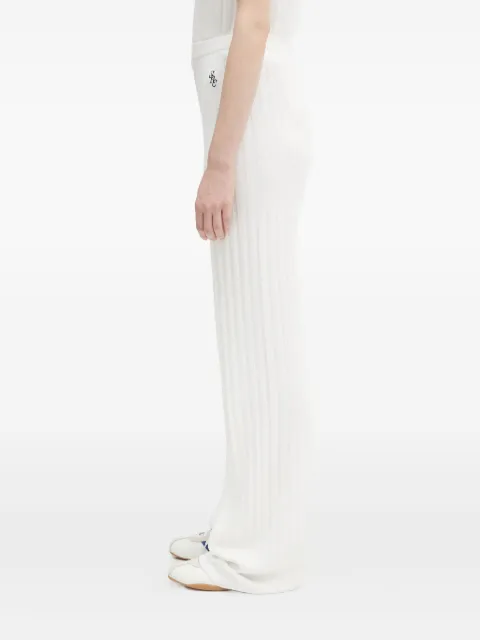 Sporty & Rich ribbed knit trousers