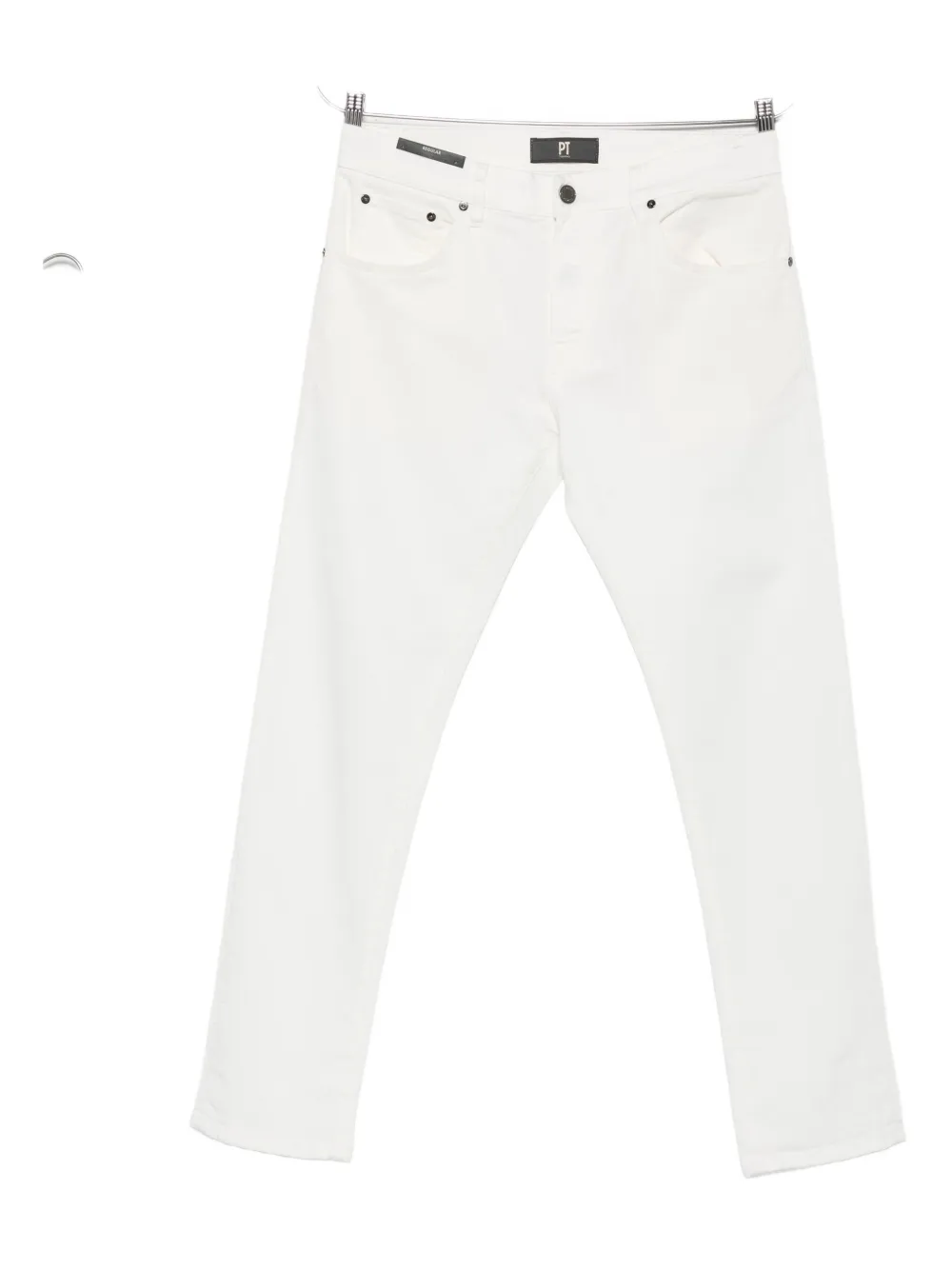 Pt Torino Cotton Straight Jeans