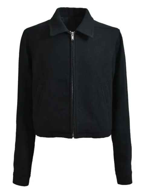 Rick Owens zip-up wool jacket