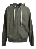 Rick Owens hooded zip-up hoodie - Green