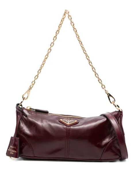 Prada small chain-strap leather shoulder bag