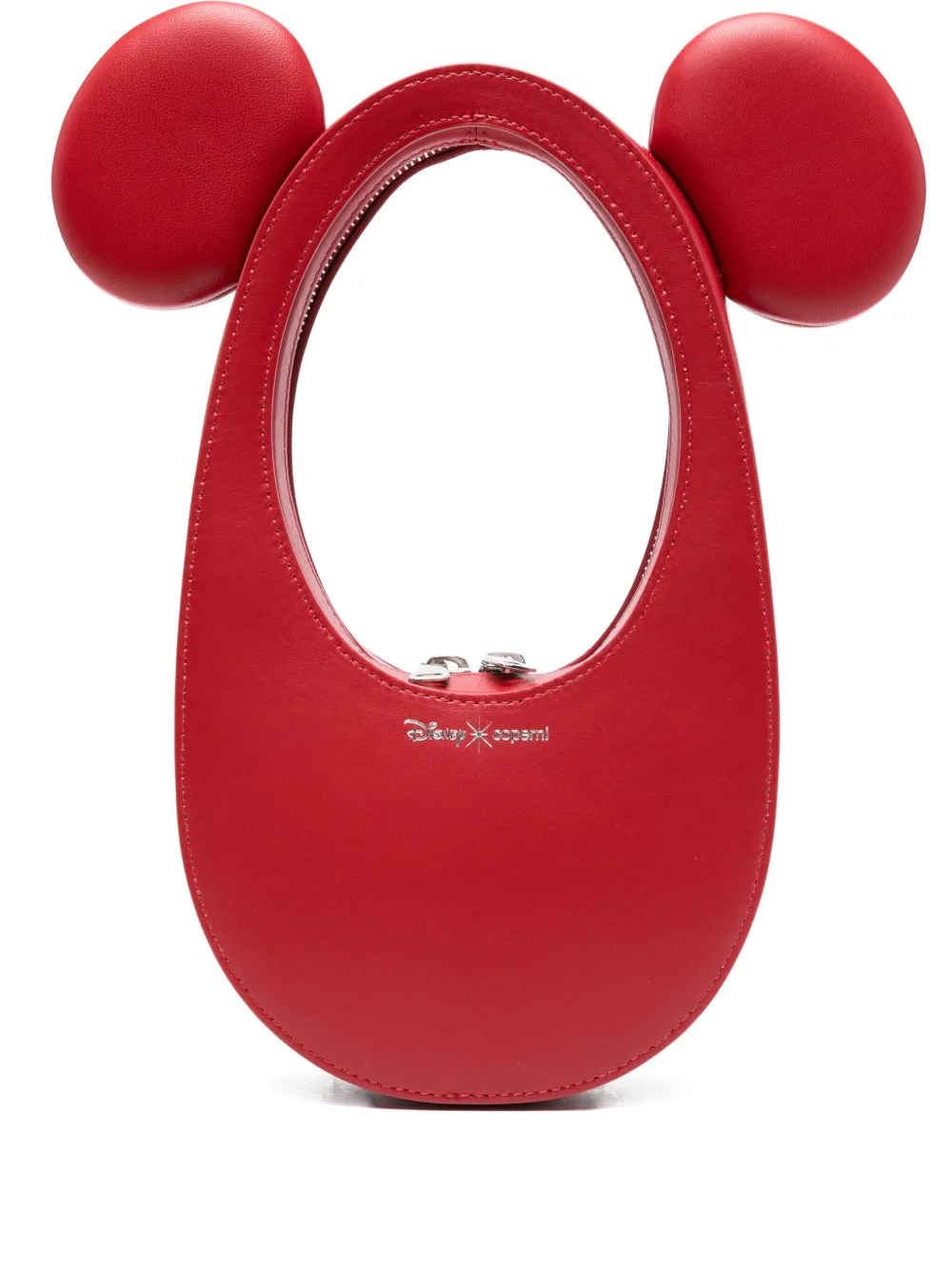 Coperni x Disney Swipe leren shopper Rood