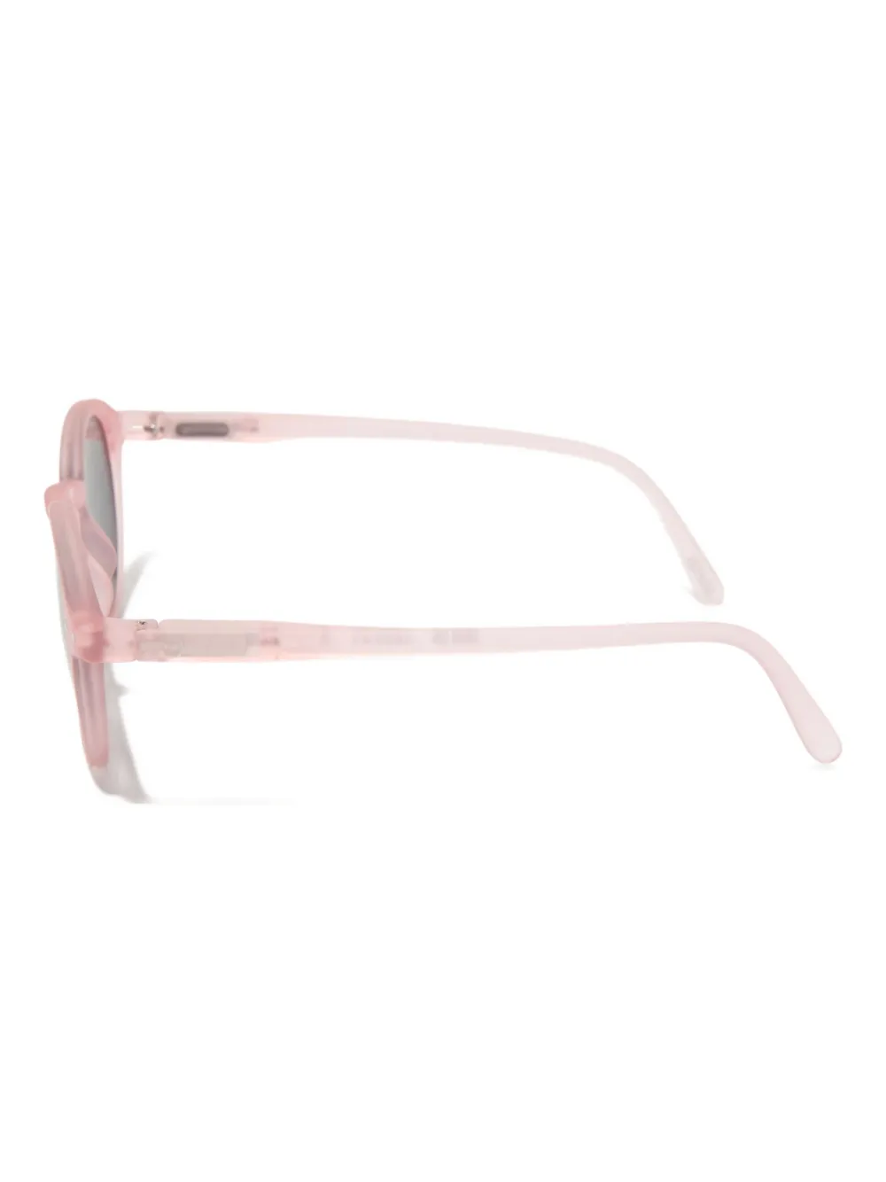 IZIPIZI KIDS #D zonnebril met rond montuur Roze